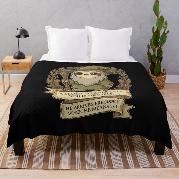Item preview, Sloth Wizard Wisdom designed and sold by AdyKurniawan.