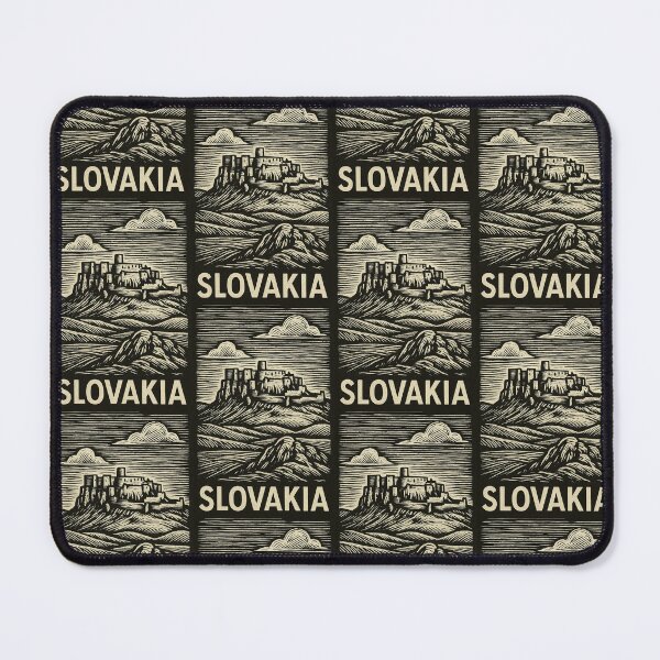 Item preview, Slovakia Linocut Style  designed and sold by Thistle-TShop.