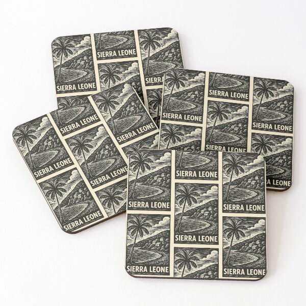 Item preview, Sierra Leone Linocut Style  designed and sold by Thistle-TShop.