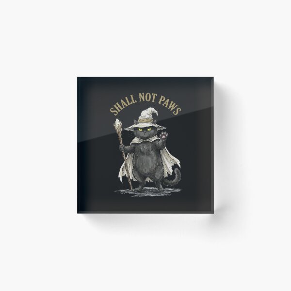 Item preview, grey Wizard Cat Magic designed and sold by AdyKurniawan.