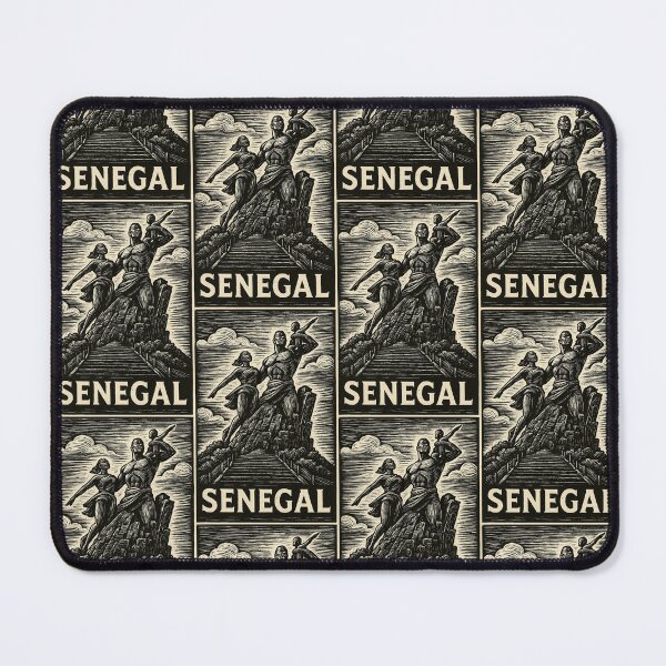 Item preview, Senegal Linocut Style  designed and sold by Thistle-TShop.