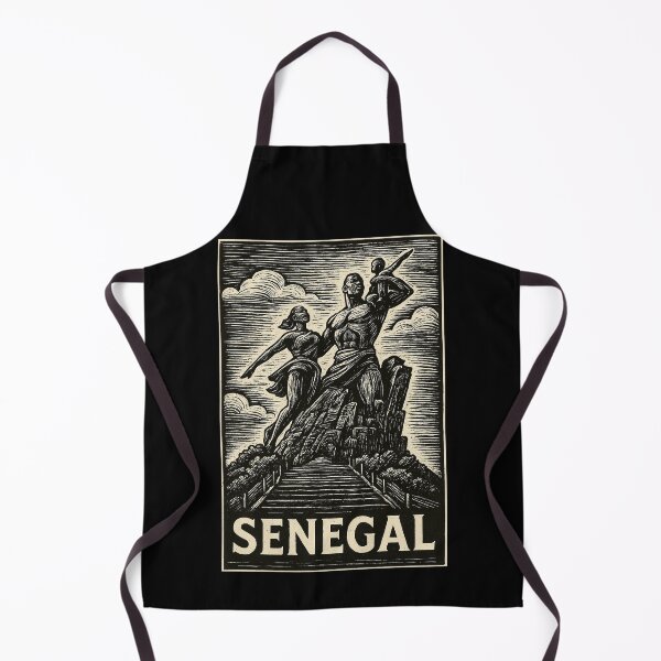 Item preview, Senegal Linocut Style designed and sold by Thistle-TShop.