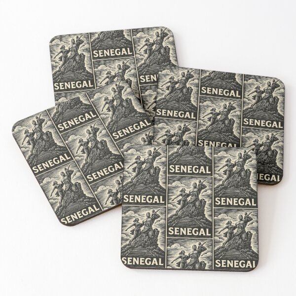 Item preview, Senegal Linocut Style  designed and sold by Thistle-TShop.