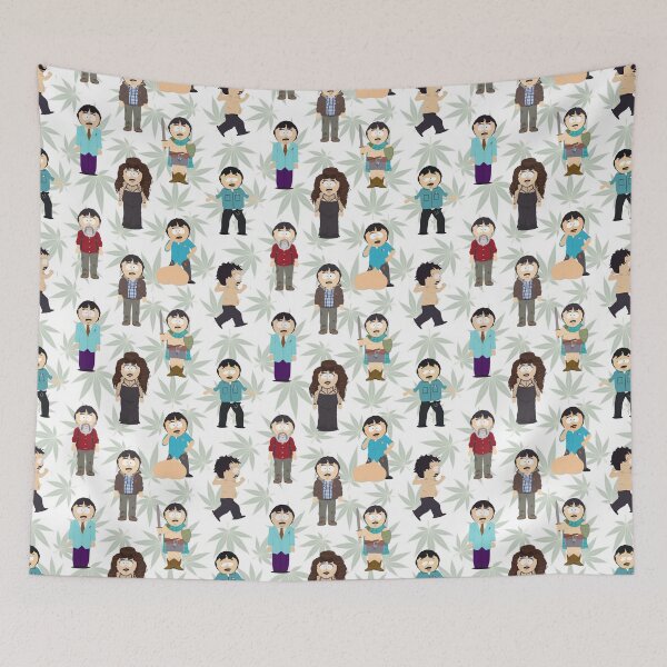 Item preview, Randy South Park Collage Pattern Big Balls Lorde Yaya designed and sold by Playful Patternz.