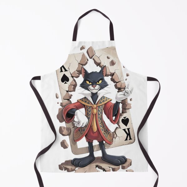 Item preview, Funny King of Spades Cat Playing Cards designed and sold by WelLarsDigitals.