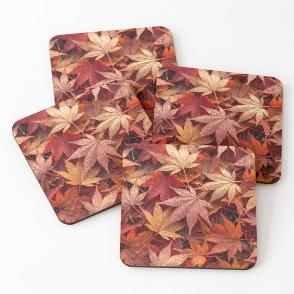 Item preview, Fallen Japanese Maple Leaves designed and sold by Tridentulus.