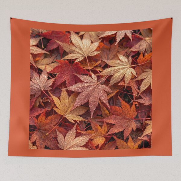 Item preview, Fallen Japanese Maple Leaves designed and sold by Tridentulus.