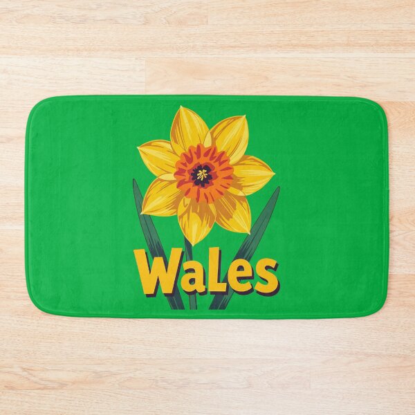 Item preview, Oversized Retro Daffodil Graphic Welsh Pride designed and sold by taiche.