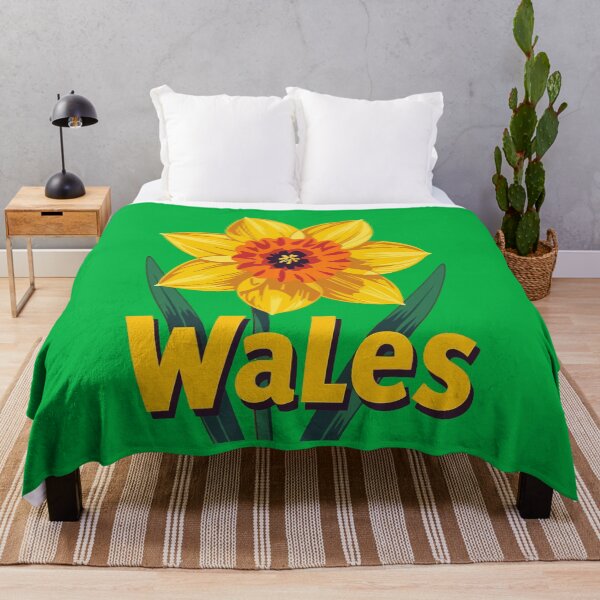 Item preview, Oversized Retro Daffodil Graphic Welsh Pride designed and sold by taiche.