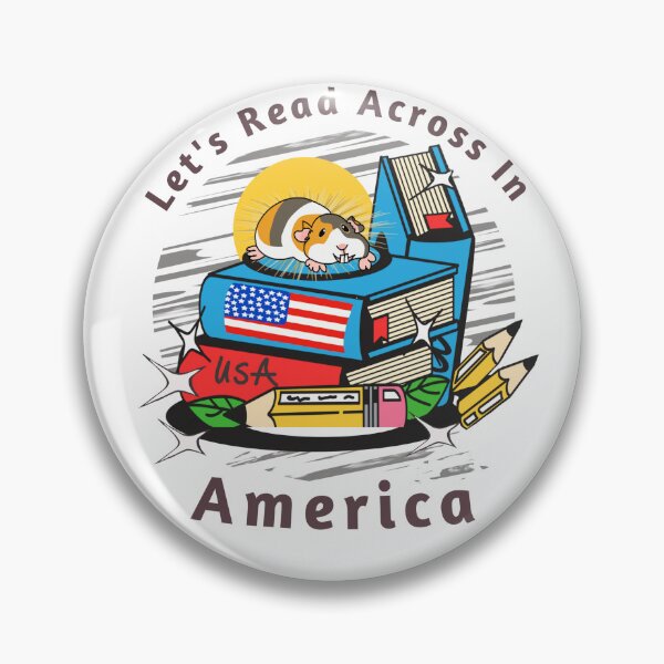 Item preview, Read Hamster Books Across America designed and sold by vibeno1.