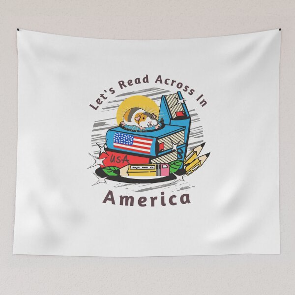 Item preview, Read Hamster Books Across America designed and sold by vibeno1.