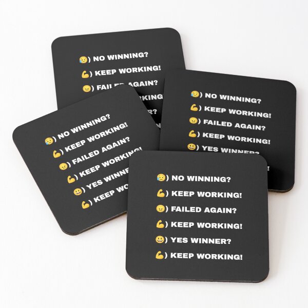 Item preview, Motivational KEEP WORKING! designed and sold by Giulivo Store Graphic.
