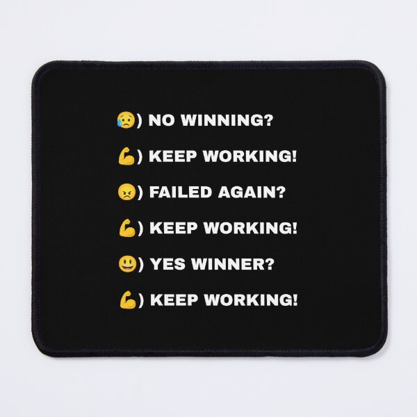 Item preview, Motivational KEEP WORKING! designed and sold by Giulivo Store Graphic.