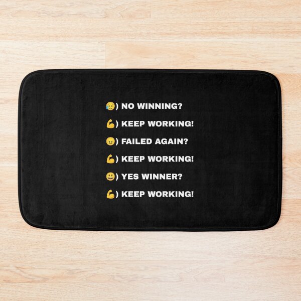 Item preview, Motivational KEEP WORKING! designed and sold by Giulivo Store Graphic.