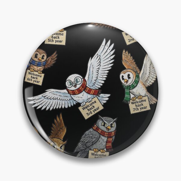 Item preview, Vintage Magic School Owls designed and sold by AdyKurniawan.