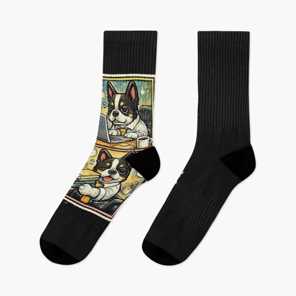 Item preview, Boston Terrier Office Collage designed and sold by KylianStoreMx.