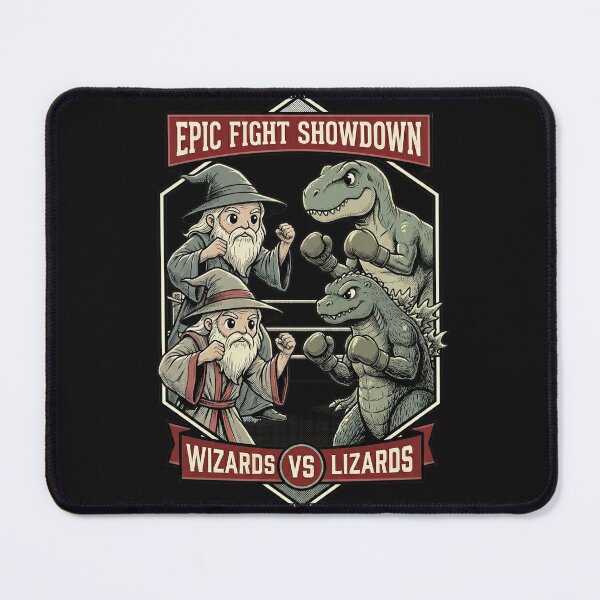 Item preview, Wizards vs Lizards Epic Boxing Showdown designed and sold by AdyKurniawan.