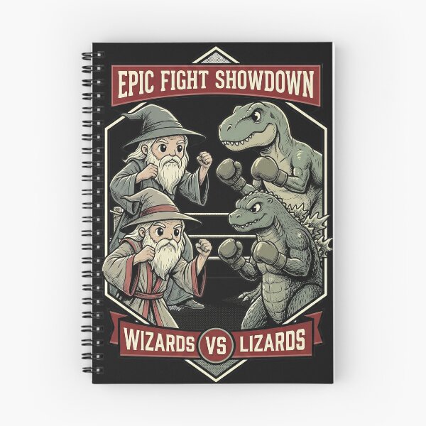 Item preview, Wizards vs Lizards Epic Boxing Showdown designed and sold by AdyKurniawan.