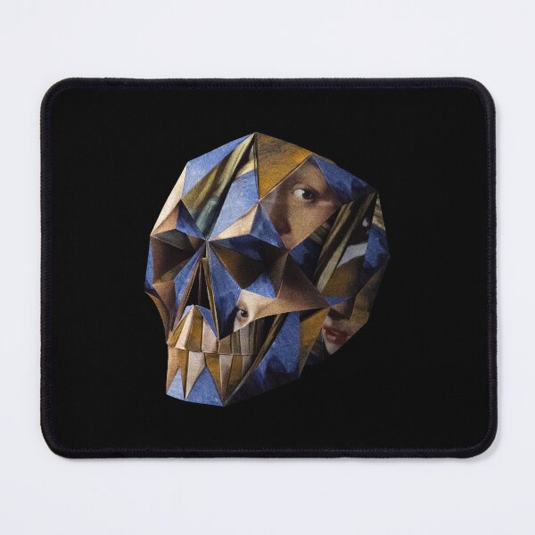 Item preview, Copy of Pearl Earring Origami Skull;Black designed and sold by Studio Uzushiki.