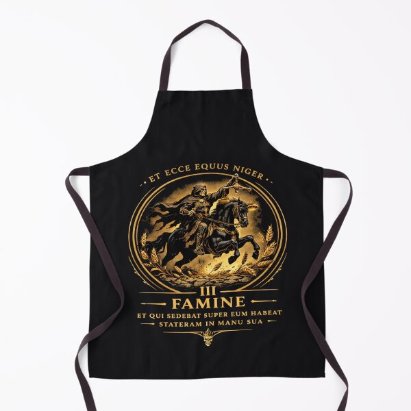 Item preview, Third Seal: Famine (Equus Niger) designed and sold by Sanctum Icons.