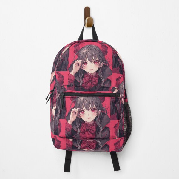 Item preview, Anime vampire on a red background designed and sold by ArtsJulian.