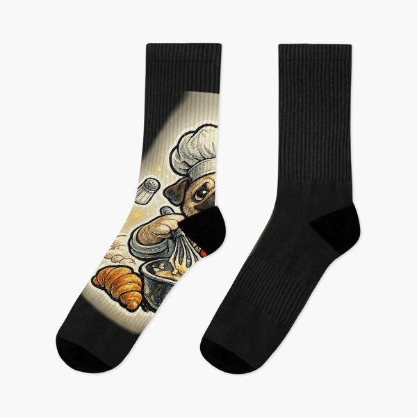 Item preview, Pug Chef Sticker designed and sold by KylianStoreMx.