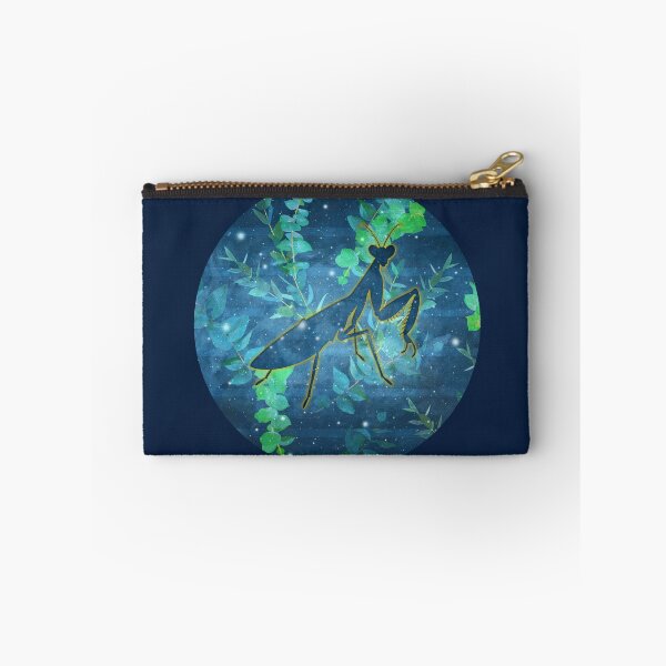 Item preview, Galaxy Praying Mantis Botanical Stars illustration designed and sold by 3DDesignSpot.