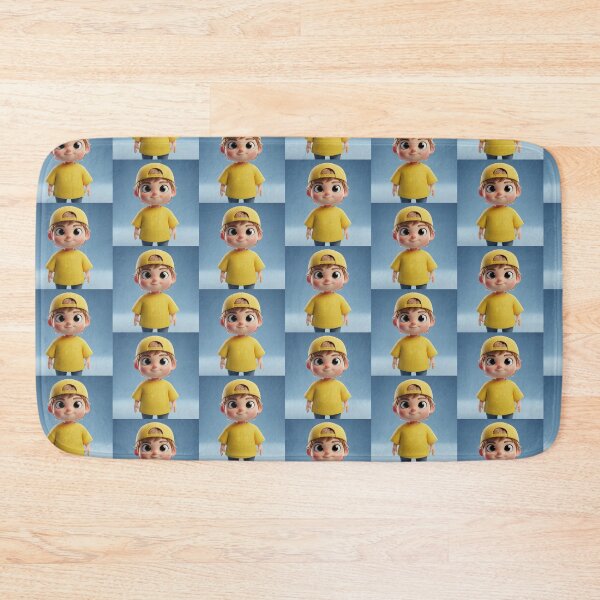 Item preview, Cute 3D Cartoon Boy Character in Yellow Outfit designed and sold by TrendTonic1.