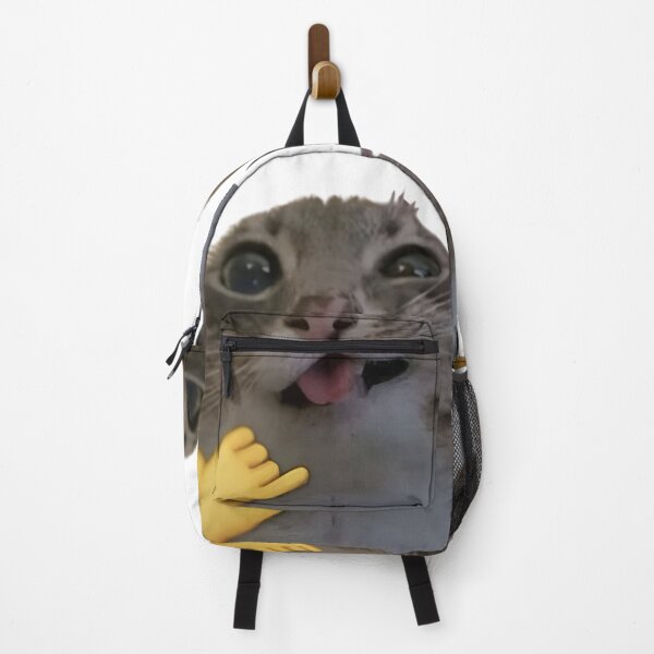 Item preview, Chill Cat Meme | Funny Shocked Cat “Call Me” Reaction designed and sold by Dyan4.