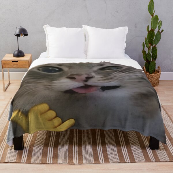 Item preview, Chill Cat Meme | Funny Shocked Cat “Call Me” Reaction designed and sold by Dyan4.