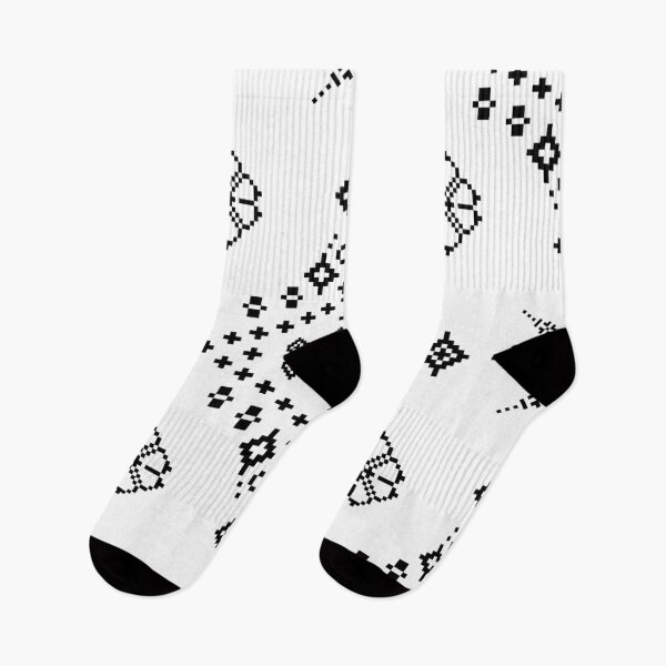 Item preview, Seamless Tribal Folk Geometric Pattern in Black and White Ethnic Style. ideal for fabric prints, fashion textiles, wallpapers, home decor, packaging, stationery, and branding projects. designed and sold by kasune-shop.