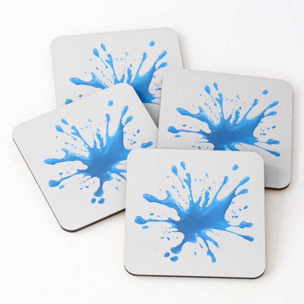 Item preview, Blue splash paint designed and sold by Newrealis.