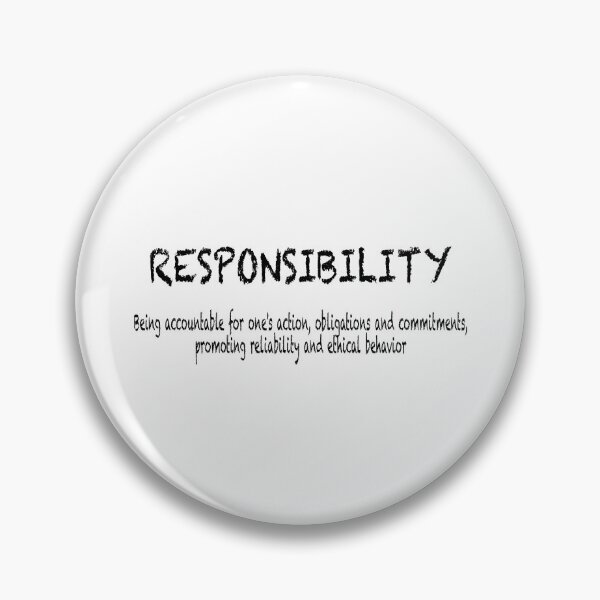 Item preview, Responsibility designed and sold by Frozigraphie.