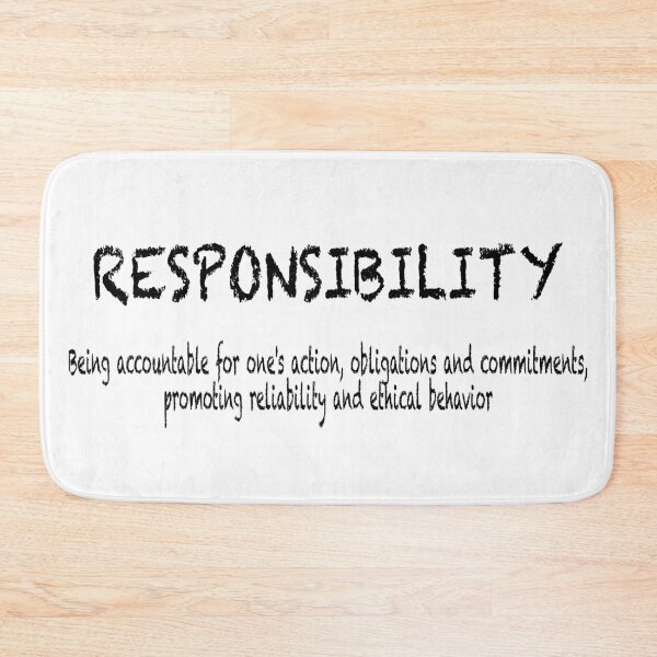 Item preview, Responsibility designed and sold by Frozigraphie.