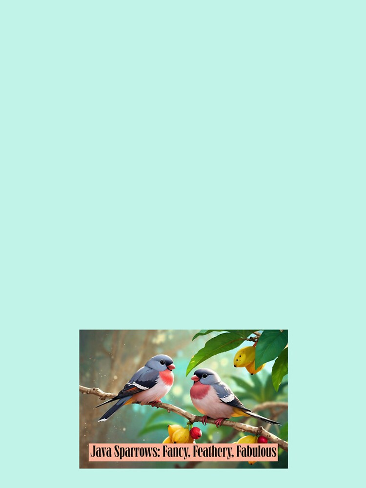 Thumbnail 4 of 4, iPhone Case, Java Sparrows: Fancy, Feathery, Fabulous Java Sparrows designed and sold by RetireKellySoon.
