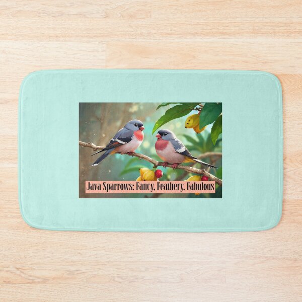 Item preview, Java Sparrows: Fancy, Feathery, Fabulous Java Sparrows designed and sold by Sachie's Studio.
