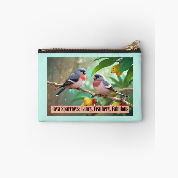 Item preview, Java Sparrows: Fancy, Feathery, Fabulous Java Sparrows designed and sold by Sachie's Studio.