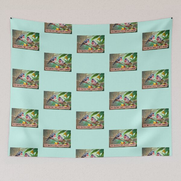Item preview, Java Sparrows: Fancy, Feathery, Fabulous Java Sparrows designed and sold by Sachie's Studio.