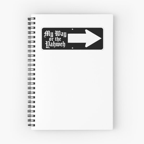 Item preview, My Way or the Yahweh (One Way Street) designed and sold by Extracelestials.