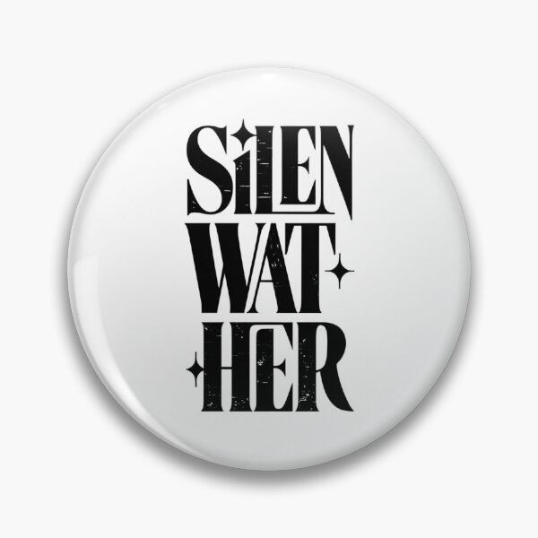 Item preview, Silent Watcher Dark Typography designed and sold by Shop9999.