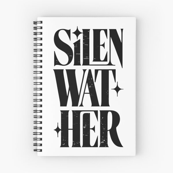 Item preview, Silent Watcher Dark Typography designed and sold by Shop9999.