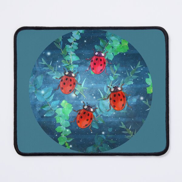 Item preview, Celestial Ladybugs Cosmic Garden Design designed and sold by 3DDesignSpot.