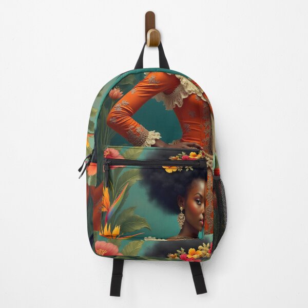 Item preview, Afro Victorian Woman with Cat designed and sold by ChloeDesigns401.