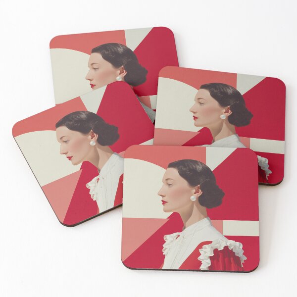Item preview, ROYAL – 1930s Windsor Inspired Fashion Magazine Poster, Elegant Vintage Socialite Portrait designed and sold by Mindrender.