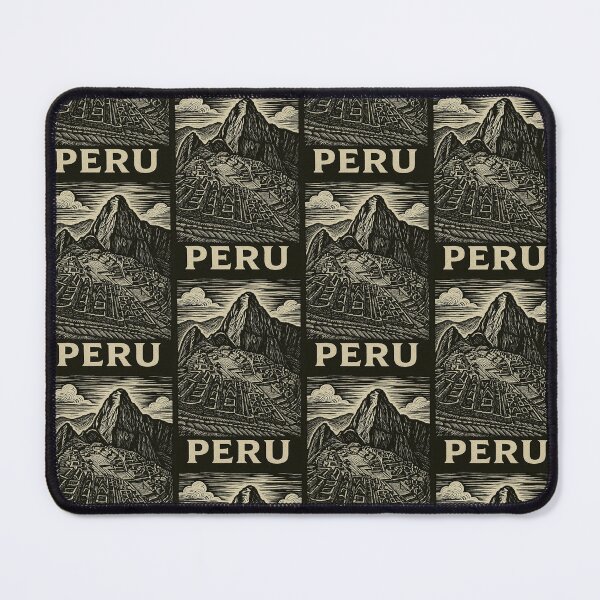 Item preview, Peru Linocut Style  designed and sold by Thistle-TShop.