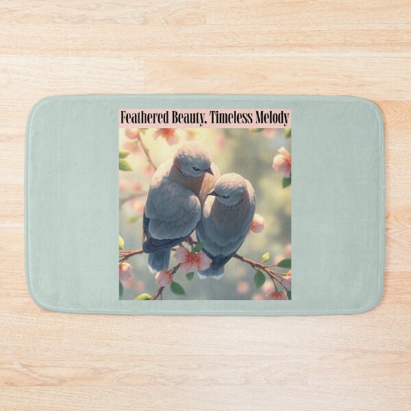 Item preview, Feathered Beauty, Timeless Melody Mourning Doves, nature, bird watching, bird lover designed and sold by Sachie's Studio.