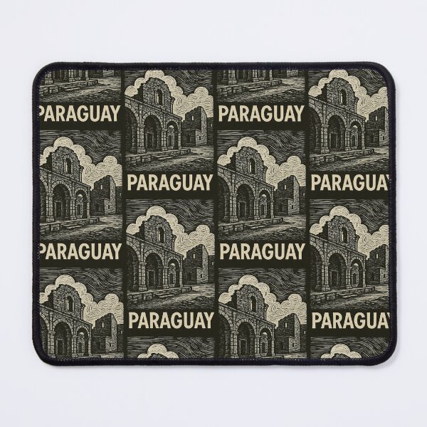 Item preview, Paraguay Linocut Style designed and sold by Thistle-TShop.