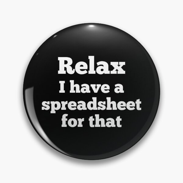 Item preview, Relax I have a spreadsheet for that designed and sold by SWETA HALDER.