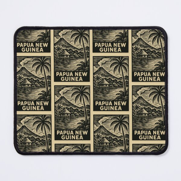 Item preview, Papua New Guinea Linocut Style  designed and sold by Thistle-TShop.