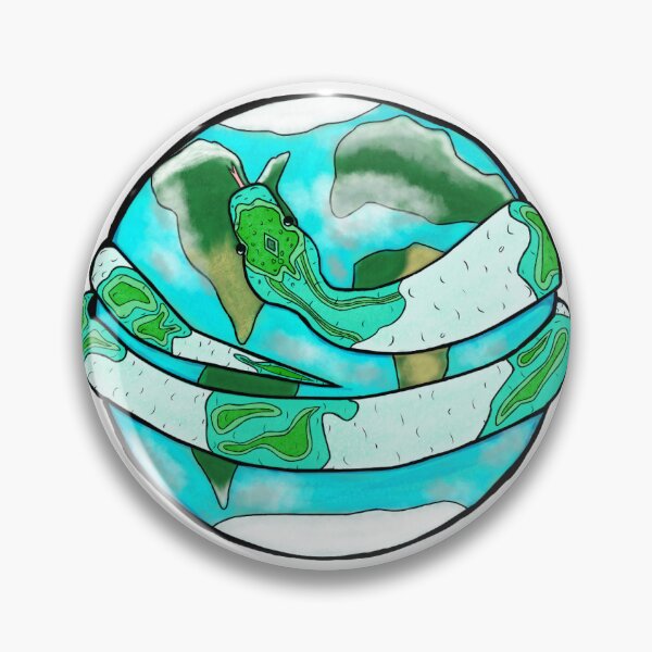 Item preview, World Python designed and sold by HoneyedBrie.